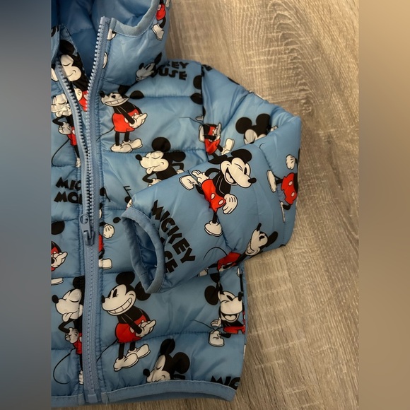 Disney Baby Mickey Mouse Hooded Puffer Jacket - Picture 3 of 6